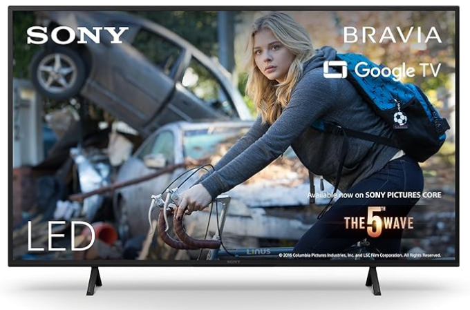 Televisore Smart Sony BRAVIA con risoluzione 4K e HDR